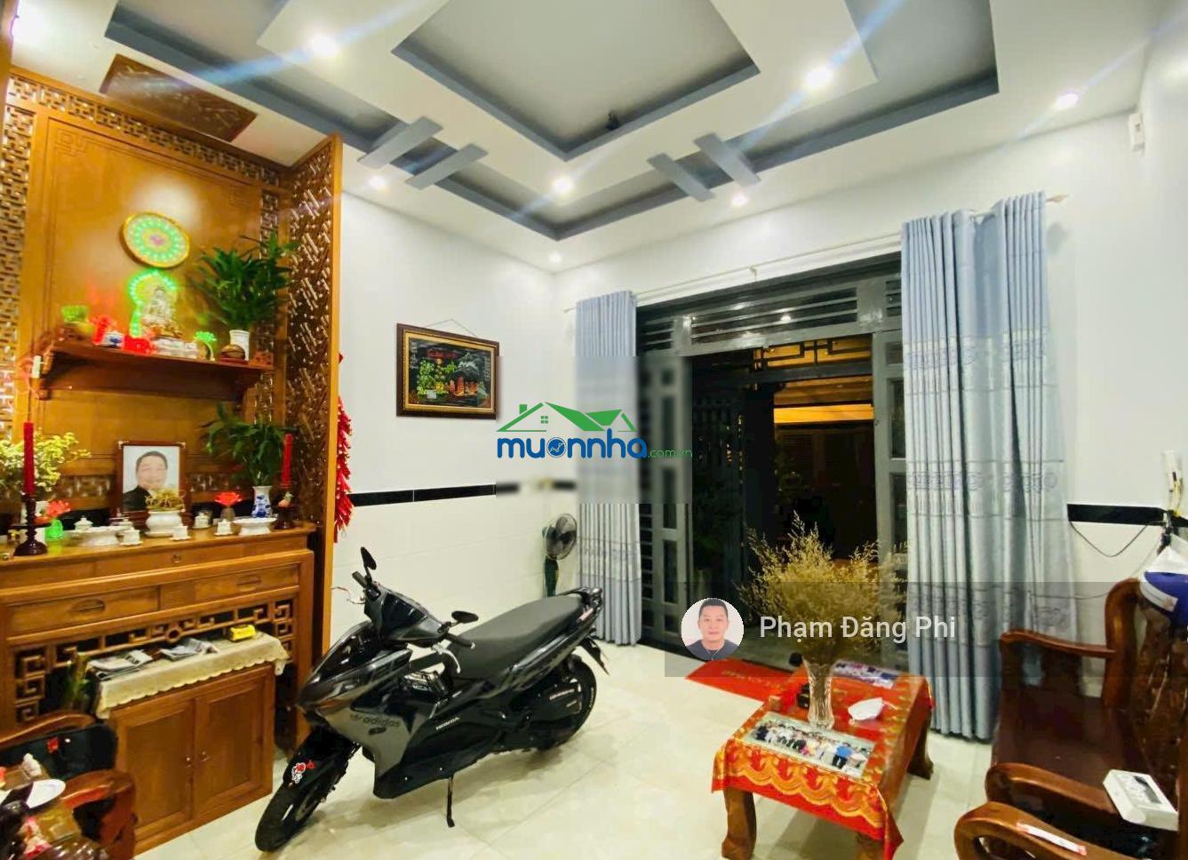 Nhà mới - hẻm ô tô thông thoáng - vị trí đẹp - dọn vào ở ngay - 55m² - ngang lớn 4,5m. - 2