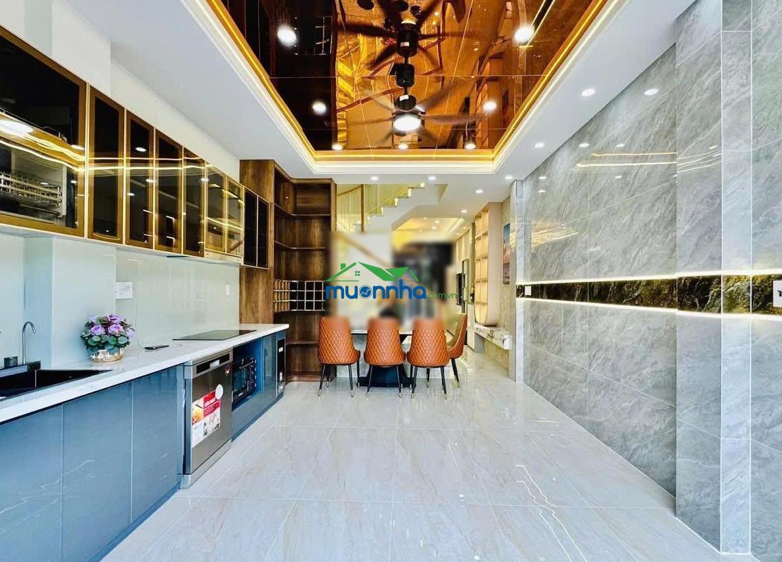 Chú năm định cư út cần bán nhà đường bùi đình tuý p12 bình thạnh giá 5tỷ590/85m2(5x17m)nhà 3 lầu-sh