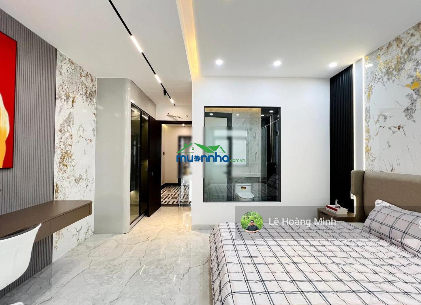 Siêu phẩm 4,3m x 18m. 5 tầng thang máy 1/ hẻm 8m thạnh xuân 25. view kênh - 3