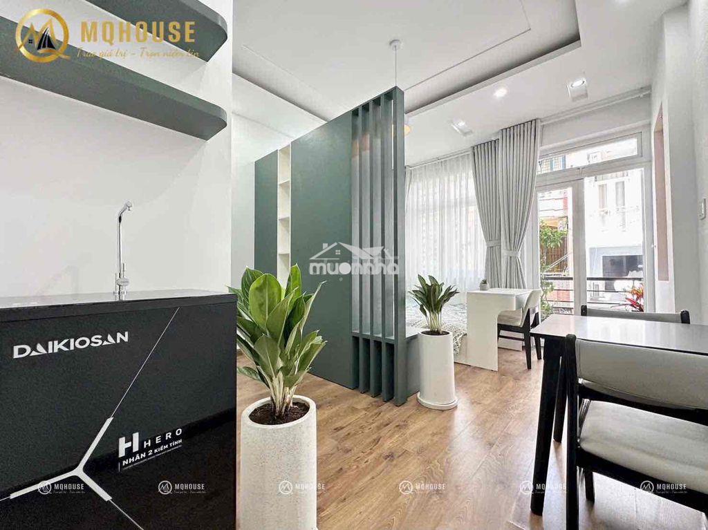 Cho thuê căn hộ tách bếp ban công máy giặt riêng full nội thất mới ken - 2