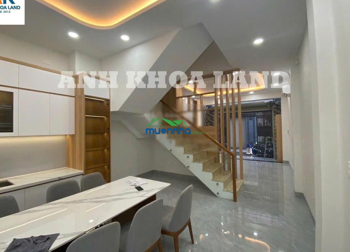 Ngộp bank 4.2 tỷ bán gấp nhà 3 tầng ~79m2 (4.5x18) hxh đs 2 trường thọ khu dân trí gần metro - Ảnh 2