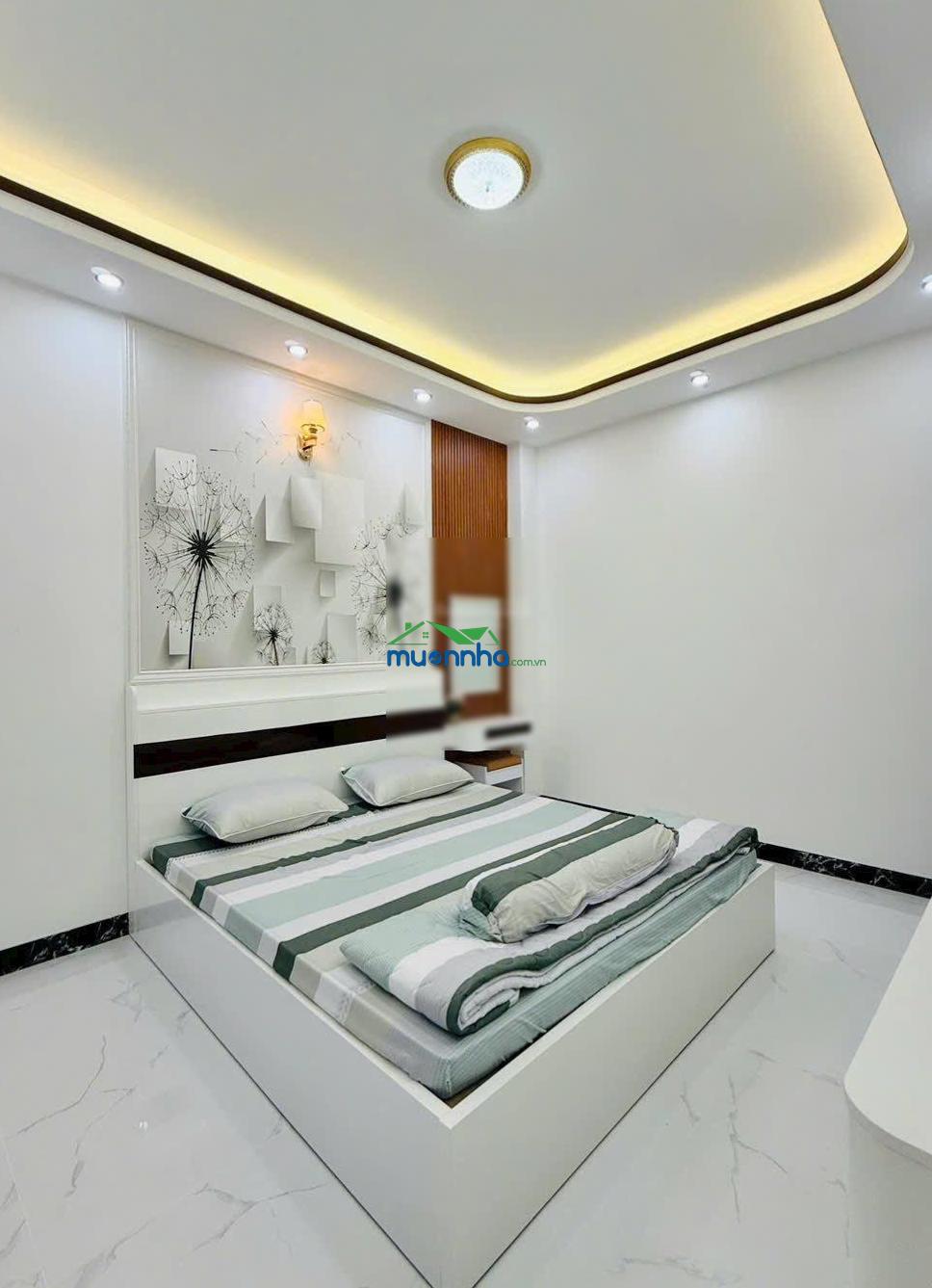 Xây mới 100% ngang 5 bề thế xe hơi ngủ trong nhà, lê lợi, p4, gv - 4 tầng - shr - 5pn, giá 9tỷ