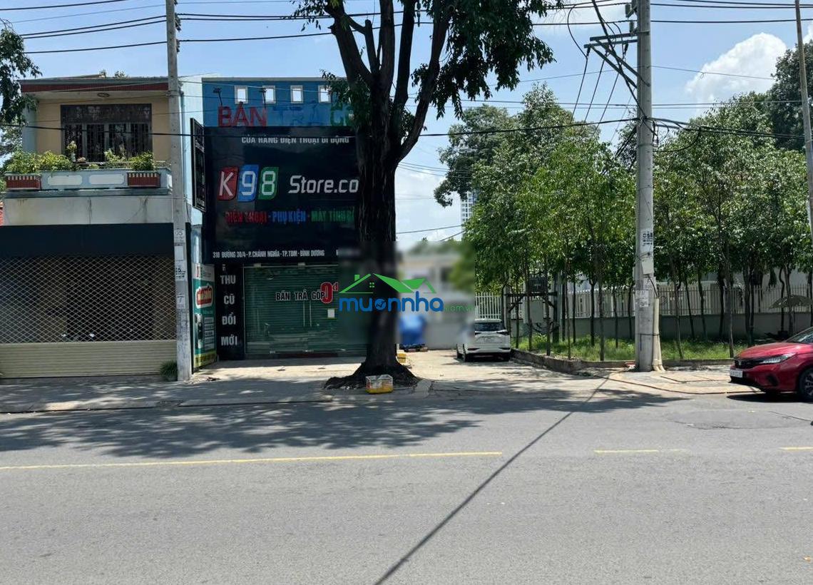 Cho thuê nhà mặt đường 30/4 - thủ dầu một - bình dương (cũ) - ngang: 5,43 mét. sđt: 0982 533 *** - 2