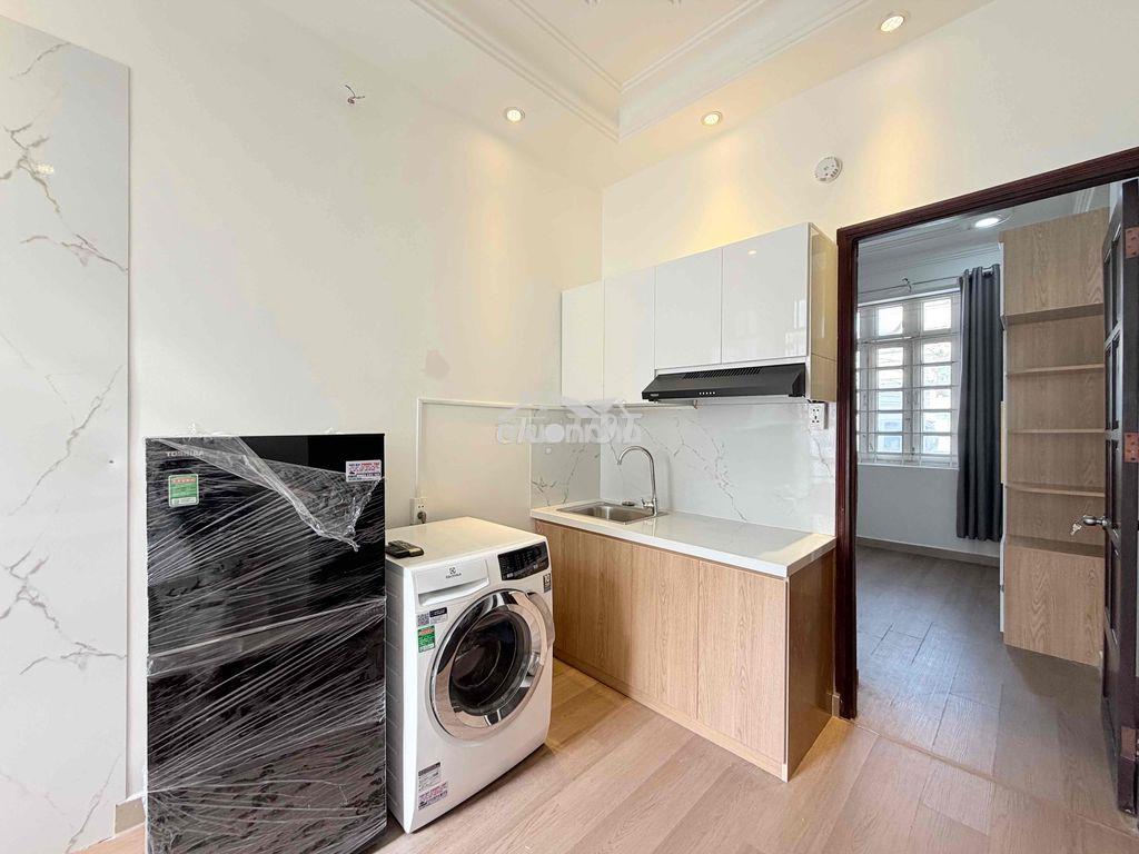 Hệ thống 1pn tách bếp/studio ban công máy giặt riêng điện biên phủ q10 - 2