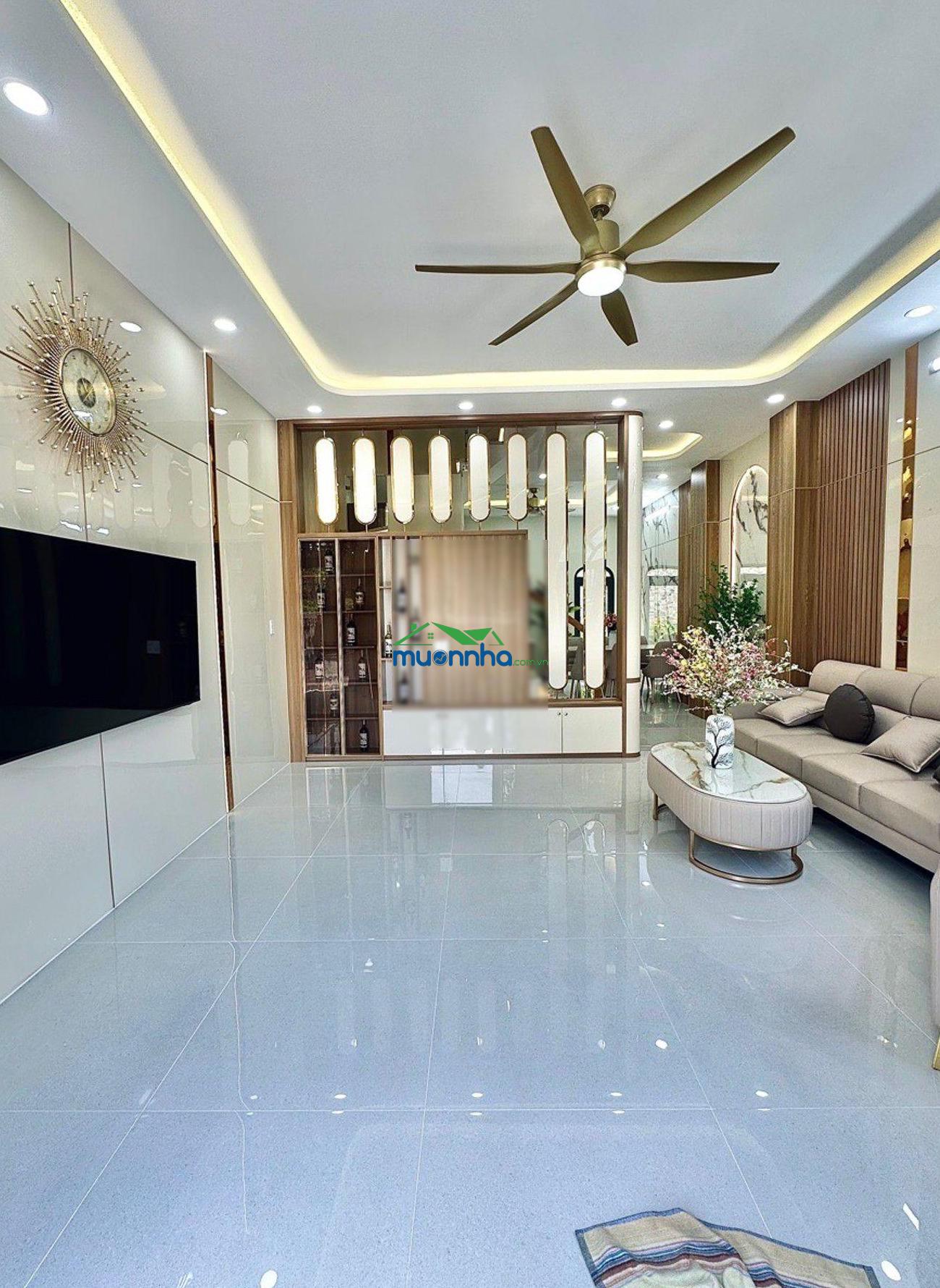 Nhà mới xây ngay mặt tiền phan huy ích 65m² (513) 4 tầng full nội thất hẻm xe hơi tránh nhau - 2