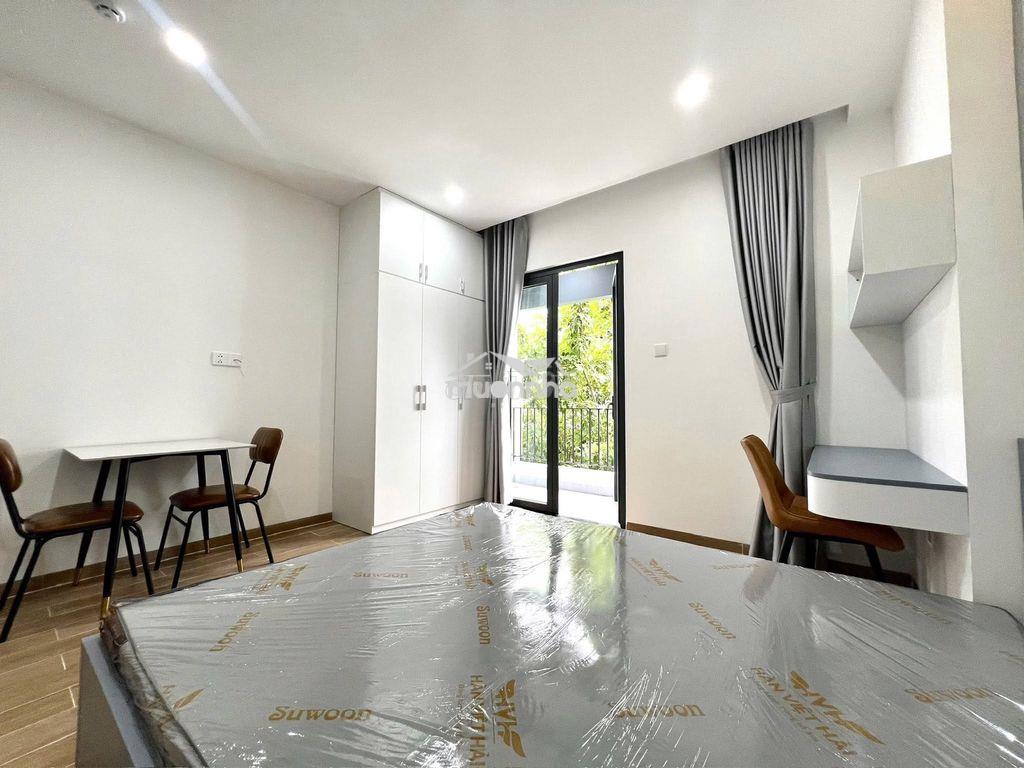 Cho thuê studio ban công-nội thất mới ung văn khiêm chỉ 6,7 triệu - 2