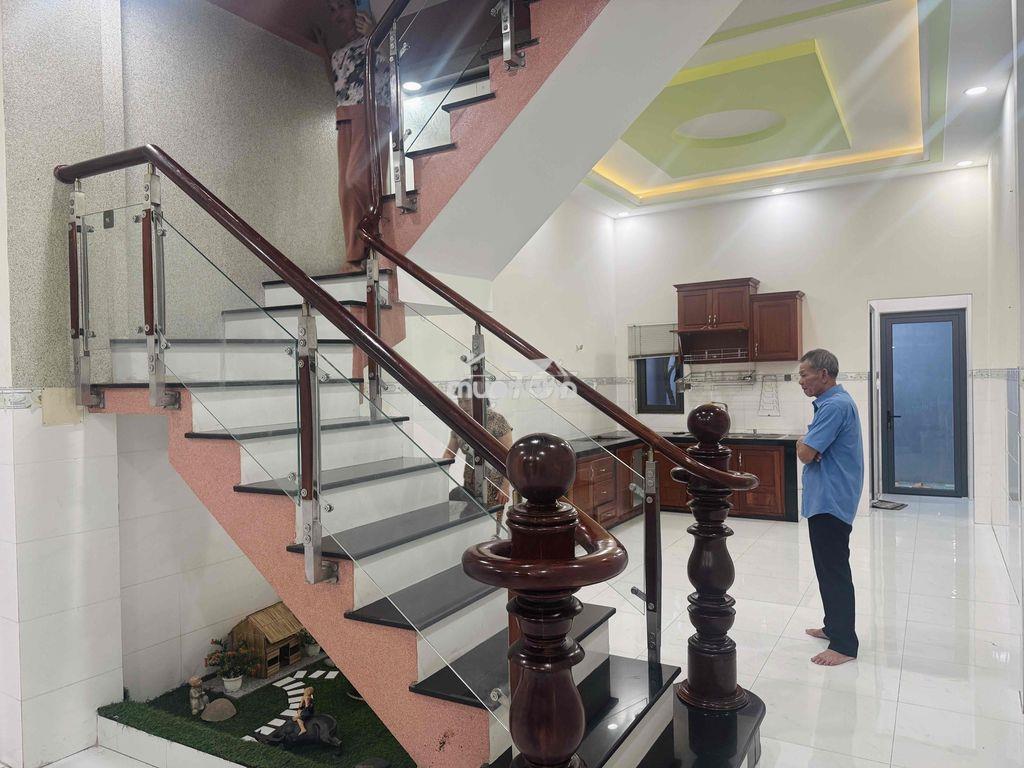 Cho thuê nhà 1 triệt 1 lầu khu phố bình thung 1, đông hoà (bình an cũ) - 4