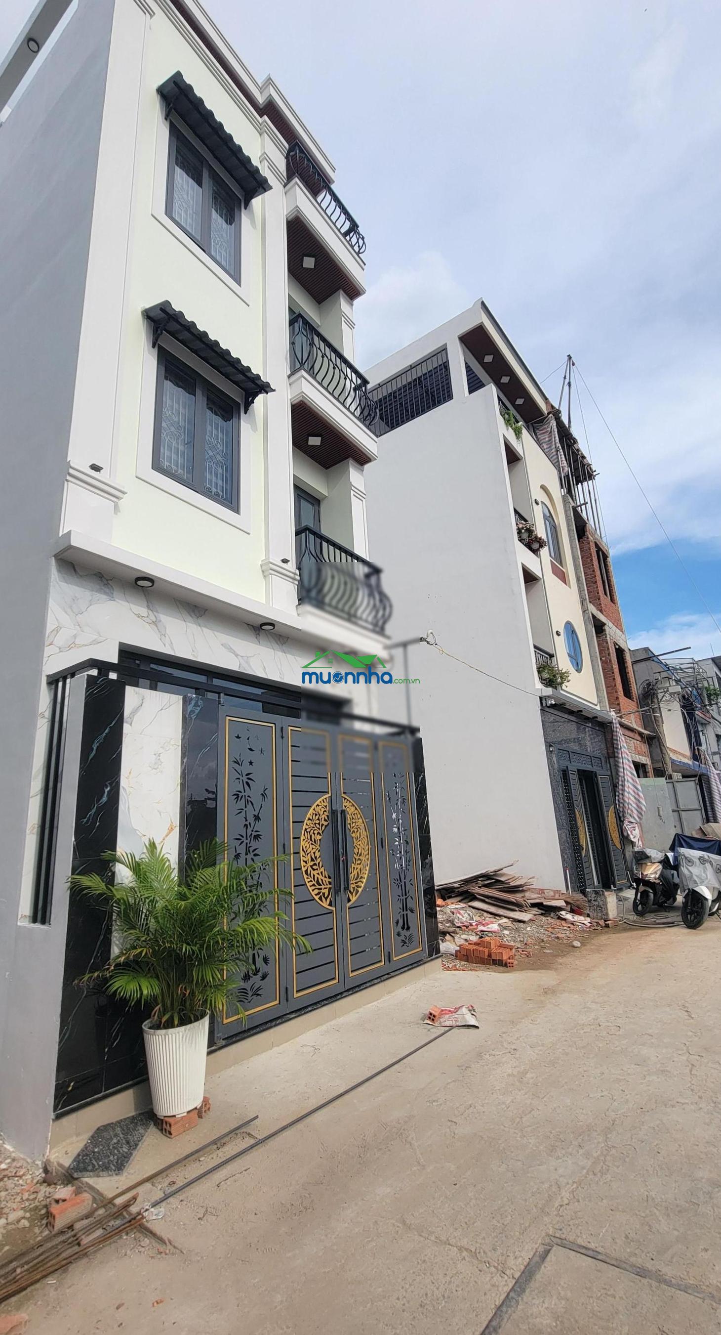 Nhà 4 tầng mới đẹp gần aeon mall tân phú, 53m2, ngang 4.5m, hẻm 7m, giá 6.2 tỷ - 2