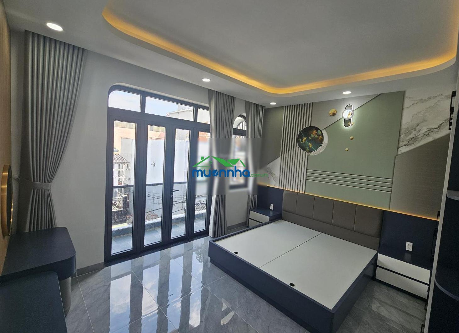 Nhà xây mới 5 tầng - đường 8m - oto đỗ trong nhà - cách aeon tân phú chỉ 5 phút - 2