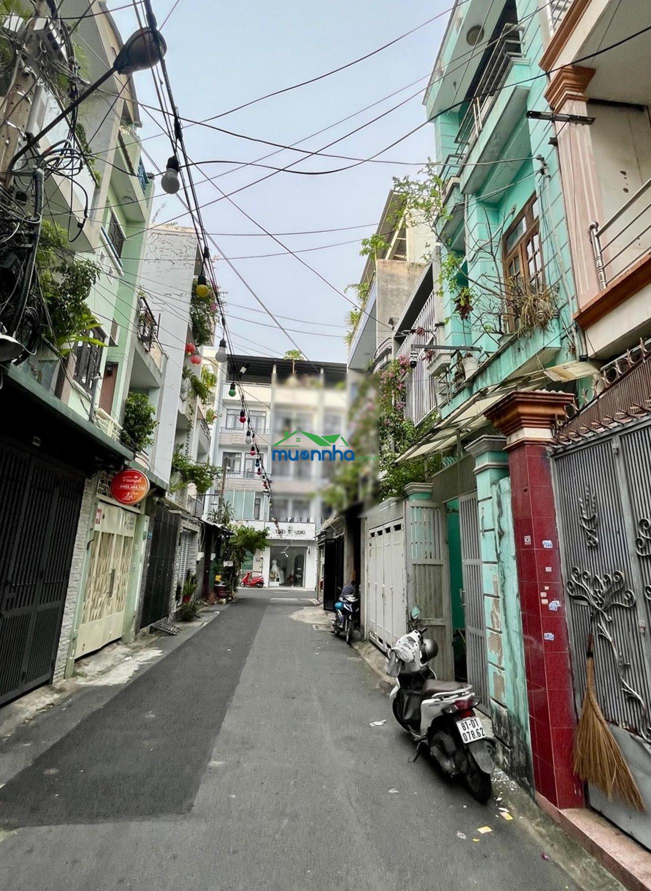 64,5m² - đồng xoài - tân bình - hẻm xe hơi thông hoàng hoa thám - khu ít nhà bán - nhỉnh 9đ