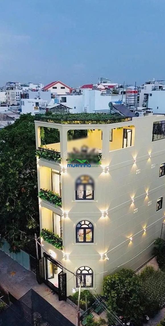 Bán nhà căn góc 2 mặt hẻm oto phan huy ích, dt 5x13 đúc 3 lầu - 4