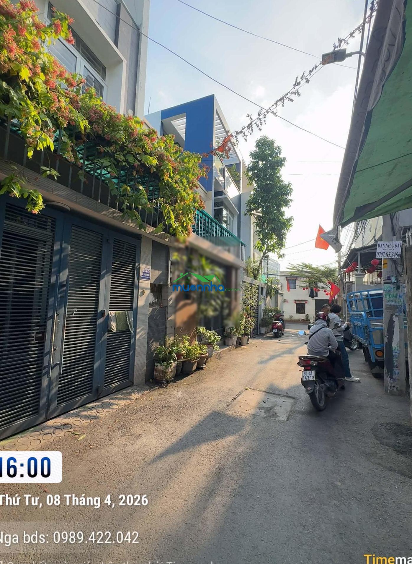 Hxh gần ngã tư thủ đức kế bên bv đa khoa 112m ngang 5m vuông a4 2 tầng đúc kiên cố 6 phòng - 3