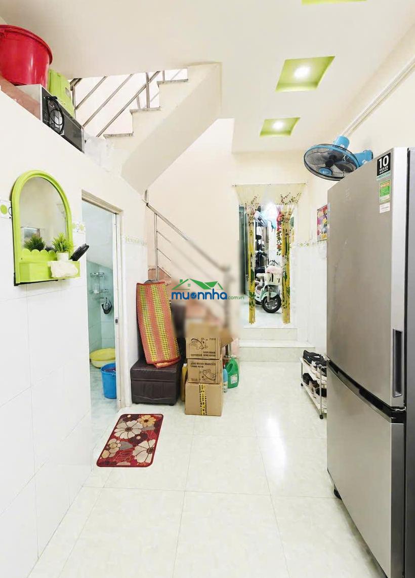 Nhà chỉ 3.85 tỷ hẻm 8m thông đường lê văn quới 3.4x8m xây full gần 4 xã, 2 pn - 2