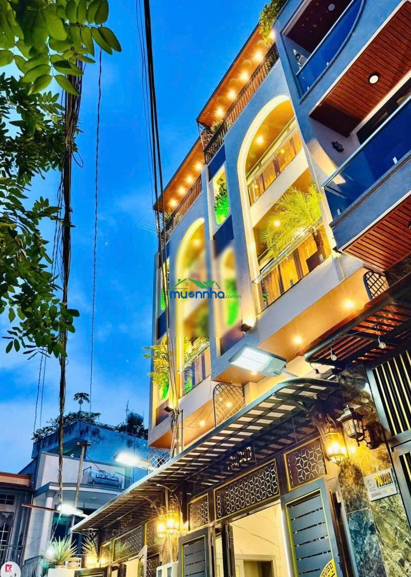 Nhà mới xây quang trung, p8 gò vấp---- 4x16m-- 4 lầu--thang máy--4 pn--6wc= 8,7 tỷ - 2