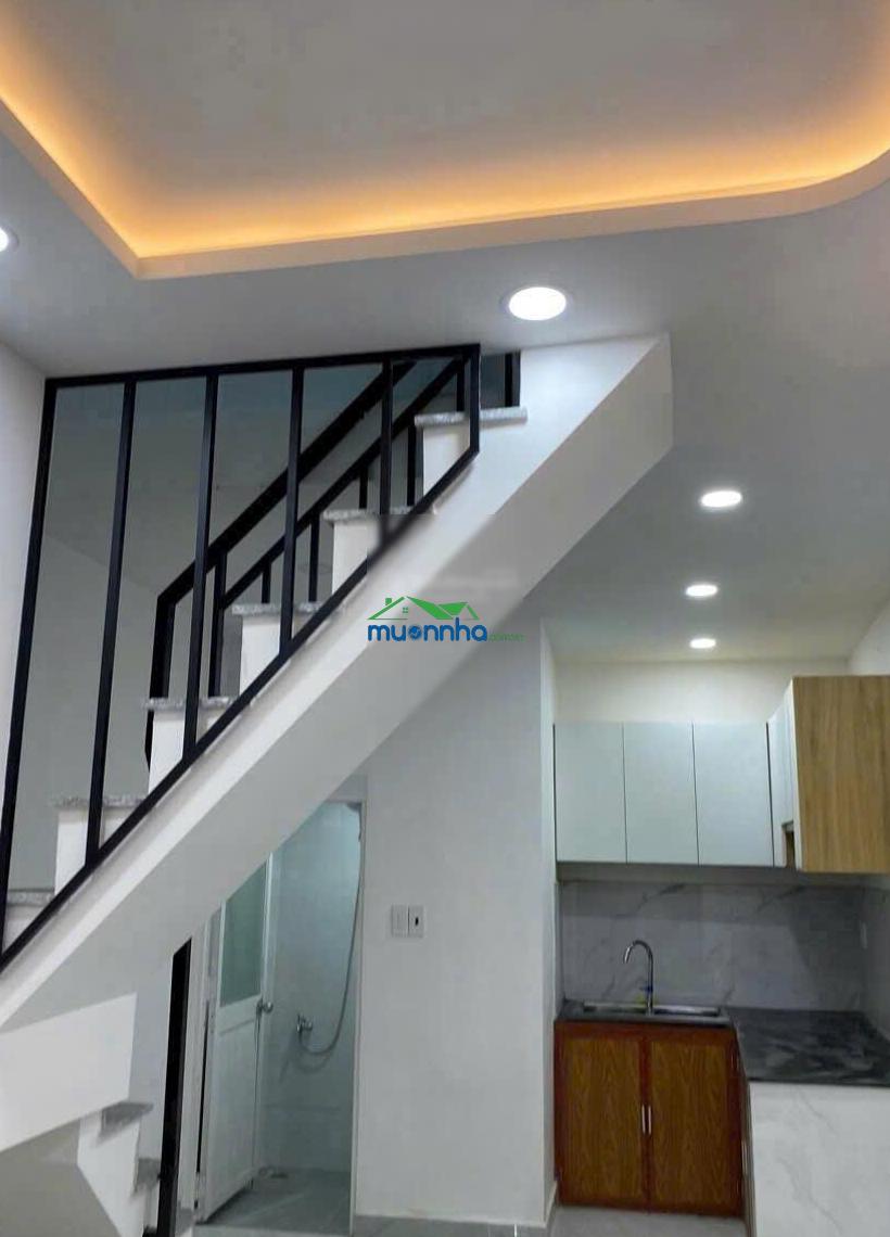 2,85 tỷ có nhà cạnh mặt tiền, gần 20m² 2 tầng 2pn, bình thạnh, nở hậu tài lộc, hoàn công đủ - 3
