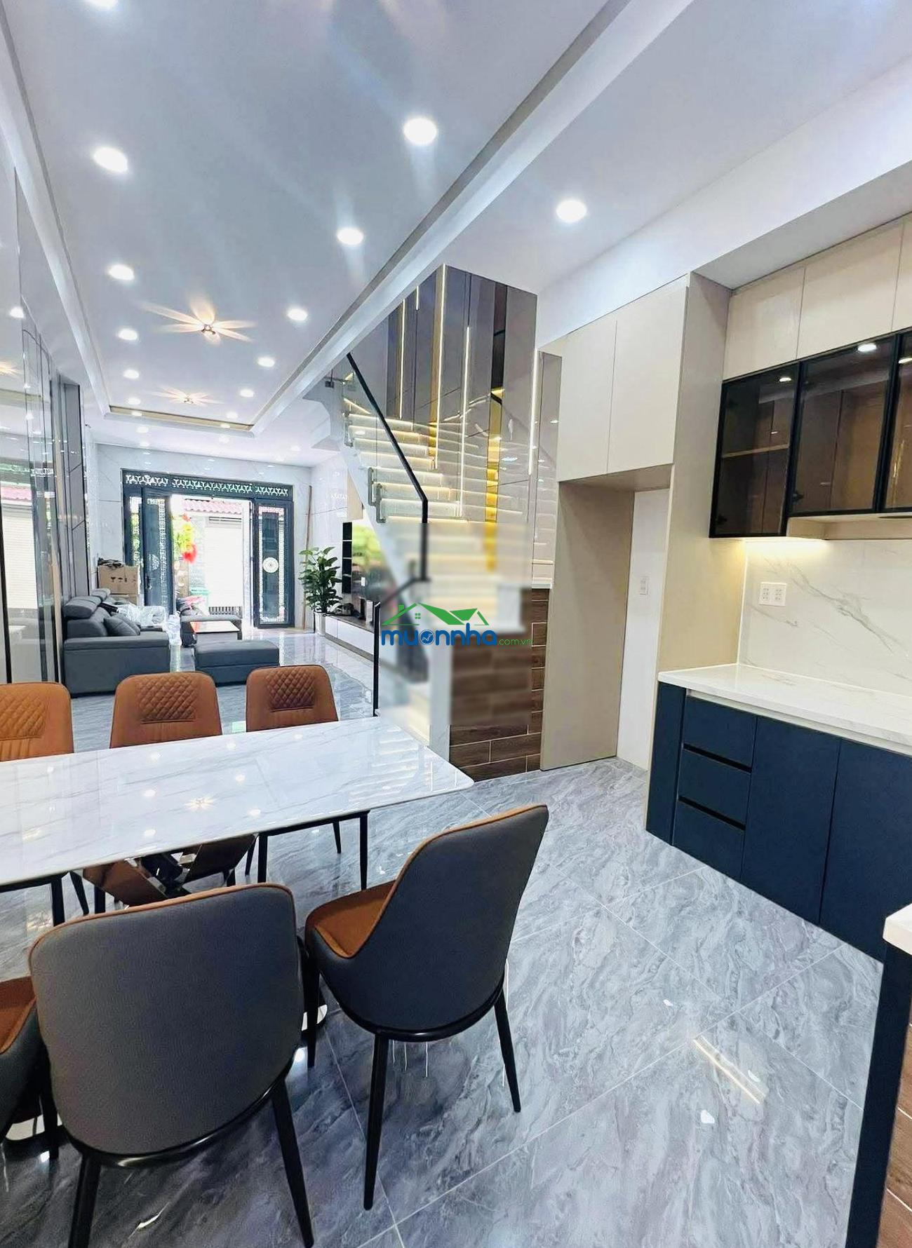 Bán nhà 4 tầng - hương lộ 2 (bình tân) - dt 4 x 14m - hẻm xh 6m thông - giá chỉ 7,x tỷ - 2