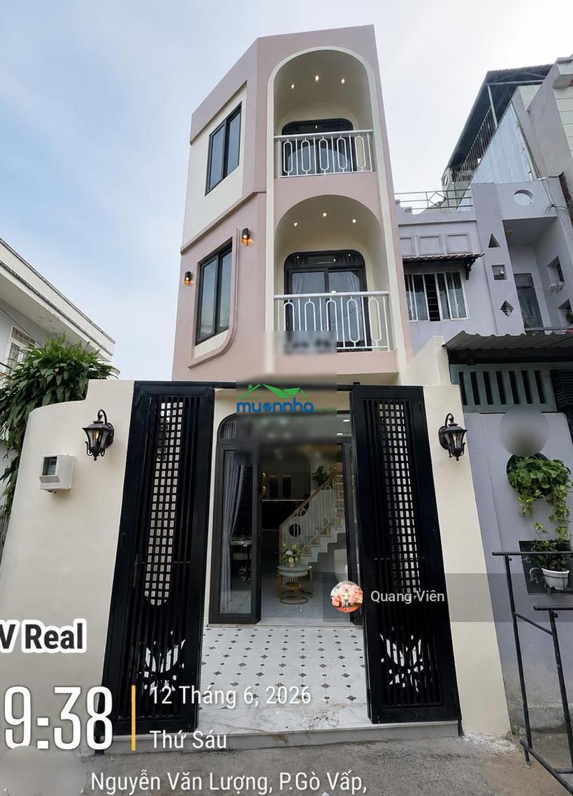 Siêu phẩm lô góc 2 mặt hxh nguyễn văn lượng, 3 tầng 3pn 3wc, full nội thất, chỉ 5x tỷ tl - 2