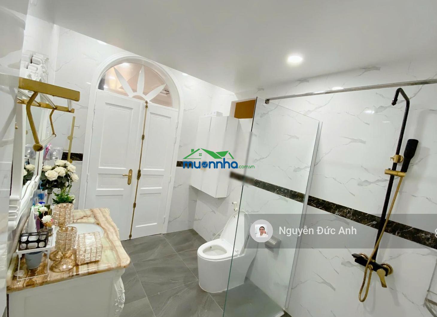 Bán nhà mới 5tầng ở ngay cv làng hoa gò vấp - 1 sẹc 1 căn ra mặt tiền, gara ôtô 7c ngủ - chỉ 6t.x - 2