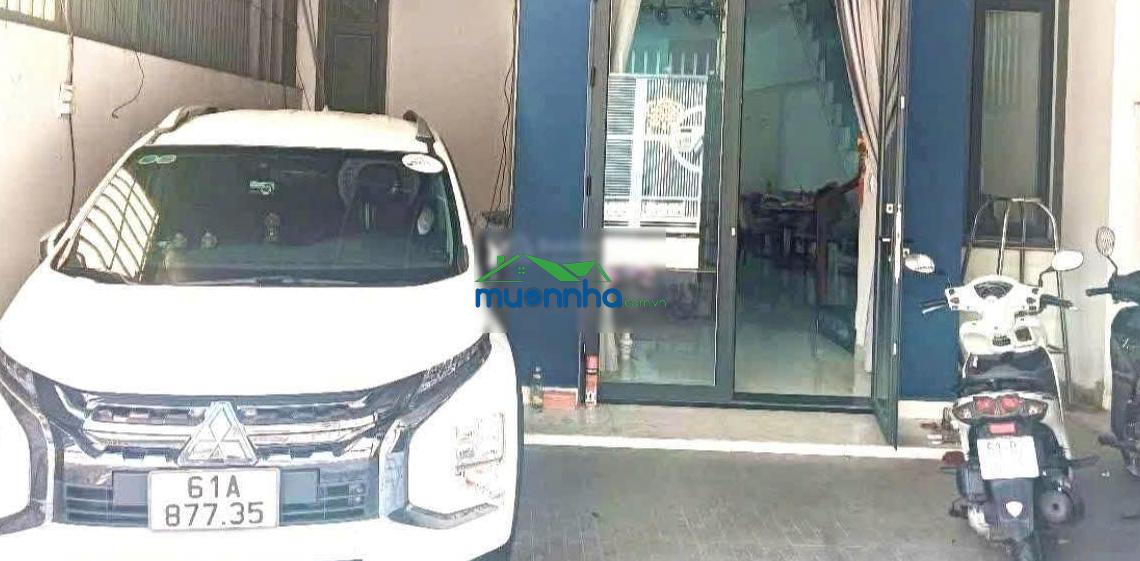 10tr/tháng. nhà lầu p. phú lợi, thủ dầu một, bình dương. hẻm huỳnh văn lũy. 3pn. 2wc. sân oto - 3