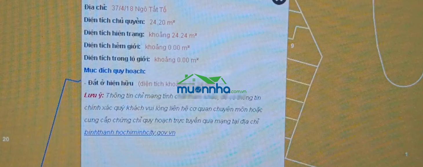 Cần bán nhà chính chủ đường ngô tất tố bình thạnh. vị trí đắc địa, giáp quận 1. - 3
