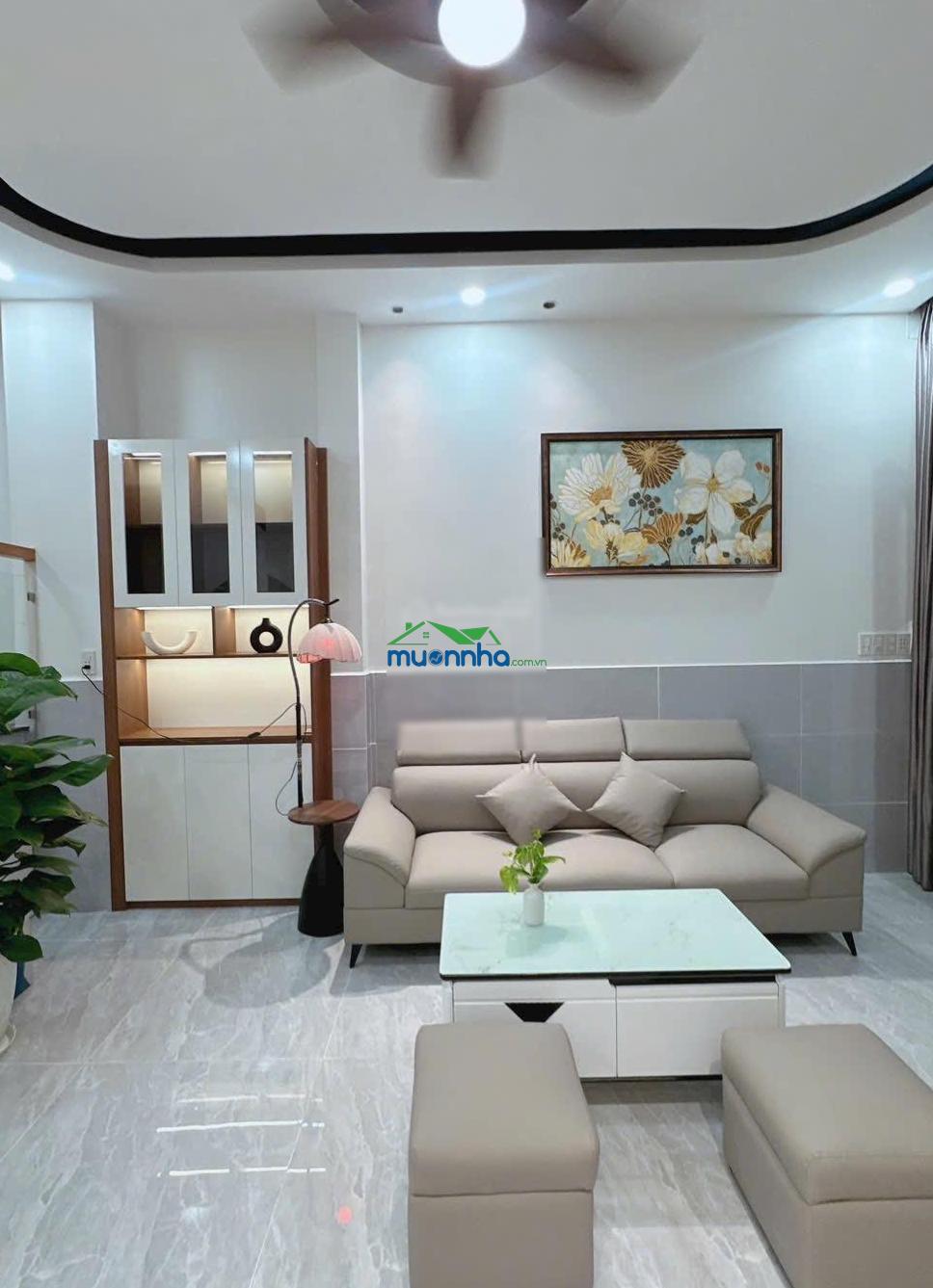 Bán nhà riêng gần aeon bình tân mới xây hẻm 270 lê đình cẩn, 56m2, 3 phòng ngủ - 4