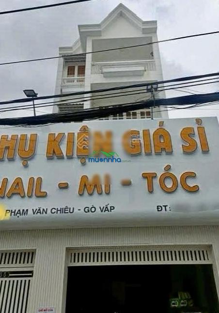Giảm mạnh 500tr còn 9,29tỷ tl mặt tiền hẻm 7m - 5m bề ngang - 4 lầu - phạm văn chiêu - gò vấp - 3