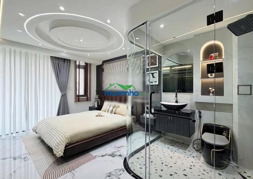 Về quên bán gấp nhà vườn lài q12, 90m2/2 tỷ 800 sổ sẵn, hẻm rộng 8m khu vực vip nhà đẹp - 3