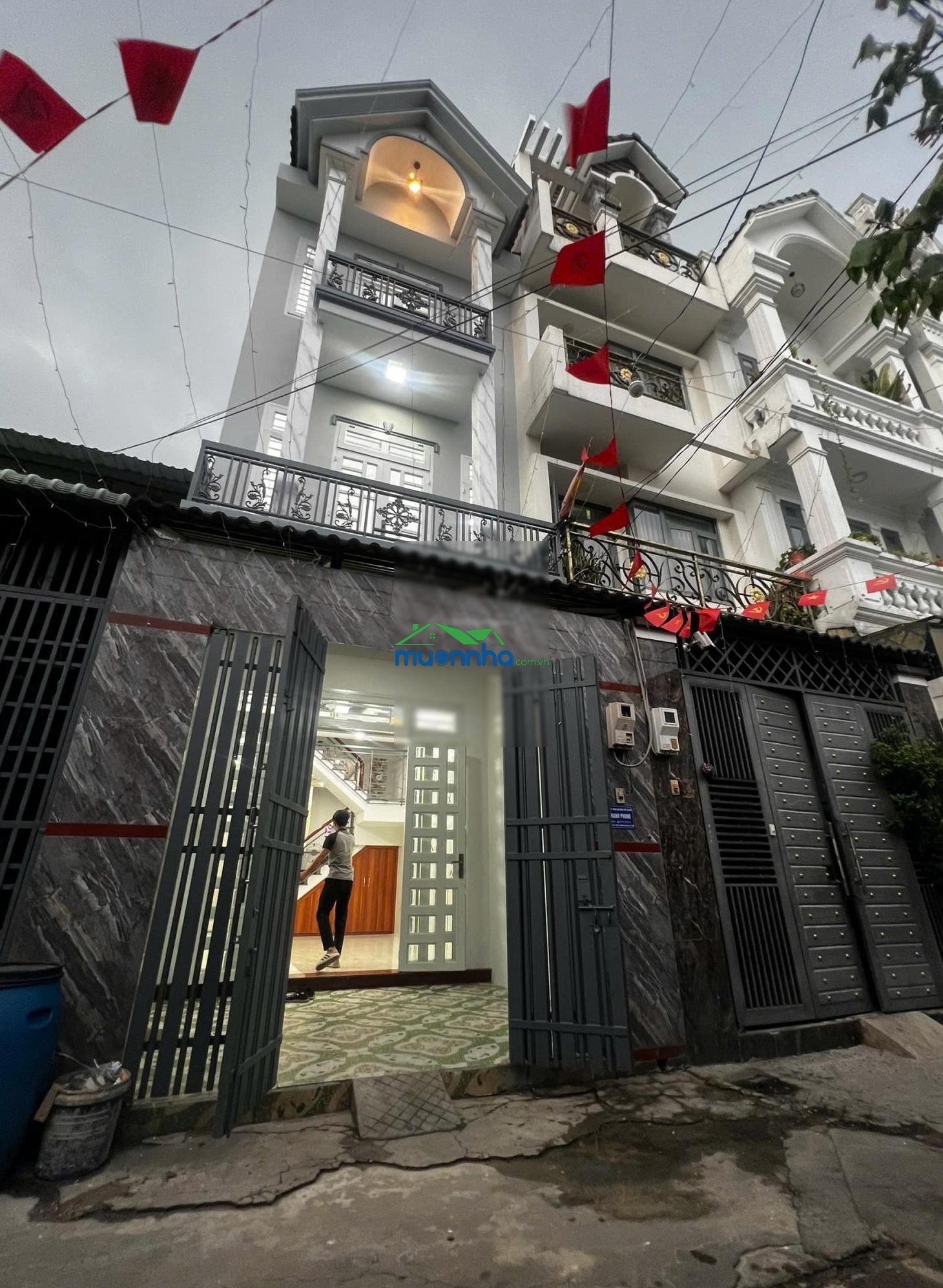 Nhà shr chính chủ 56m² đường tân thới hiệp 7, 4 pn-4 wc, hxh, p.tth7, quận 12