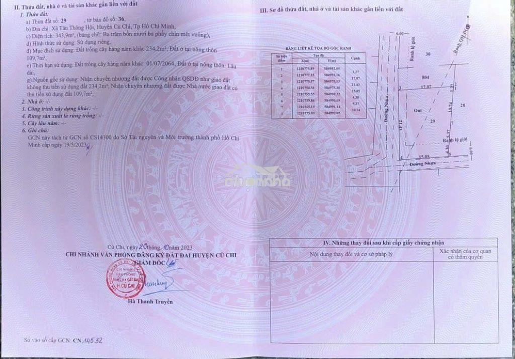 Lô góc 2 mặt tiền liêu bình hương chỉ 630 triệu - 2