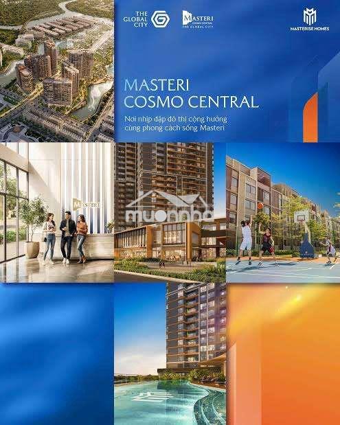 Sang lỗ 500tr căn 74m2 2pn 2wc masteri cosmo central suất nội bộ cđt