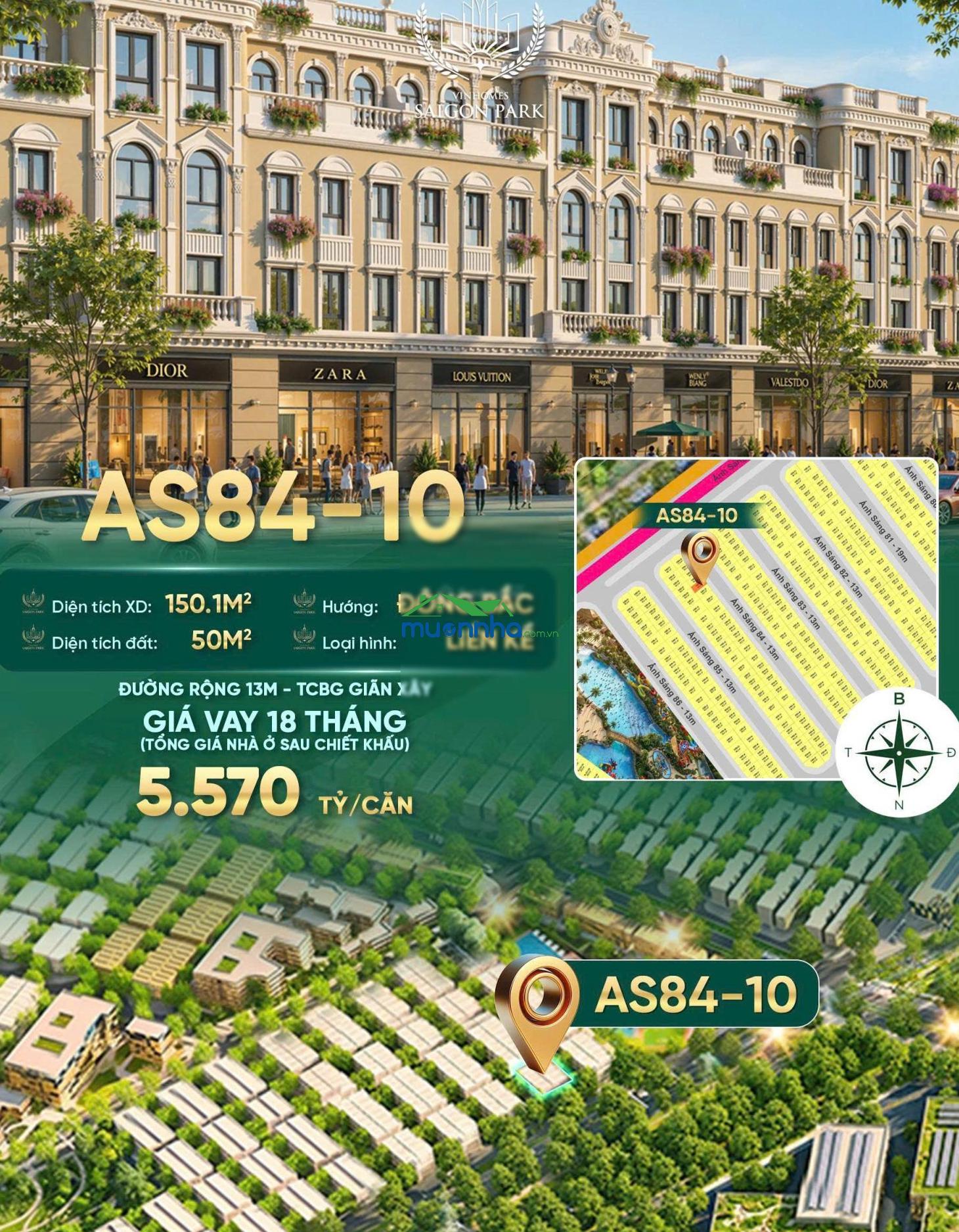 Bán căn giãn xây 50m2 vinhomes saigon park giá siêu rẻ, nắm độc quyền - 0977 779 ***