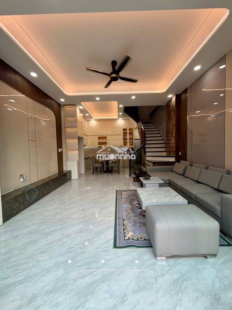 Bán nhà trệt lầu giá rẻ gần ngã tư bình chuẩn - thuận an - 2