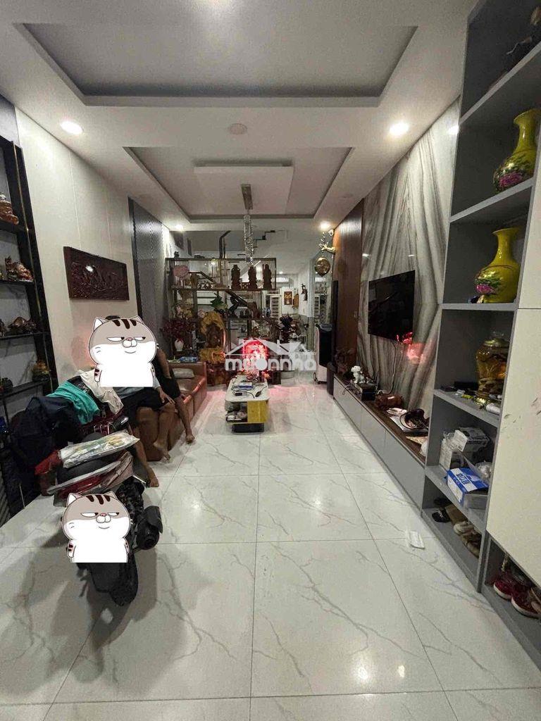 Nhà 3 tầng mặt tiền hẻm đường tạ quang bửu p6 q8