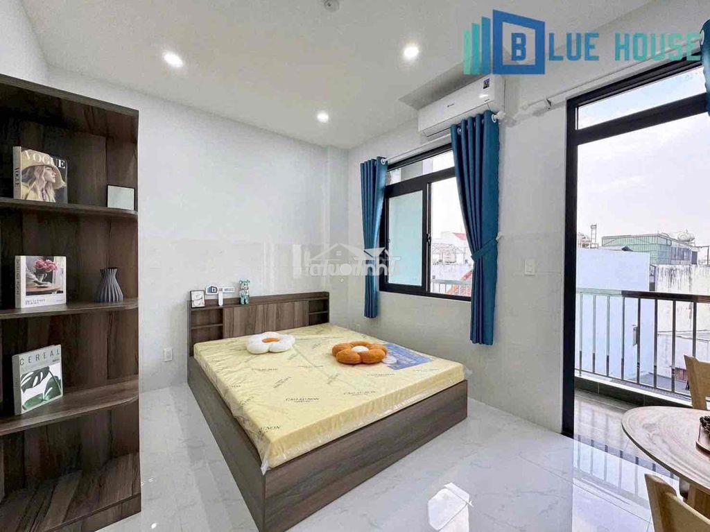 Căn hộ cho thuê 40m2 ban công rộng ngay vòng xoay dân chủ quận 10 - 3