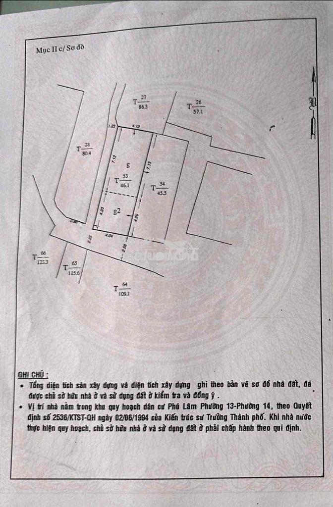 [ Quận 6 ] giá: 3ty6 nhà: bà hom phường phú lâm  4,04m x 12m ( nở hậu - 4