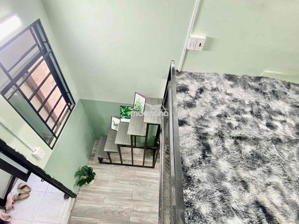 Phòng trọ giá rẻ _ gác cao 2m_ siêu thoáng mát ngay emart phan huy ich - 4