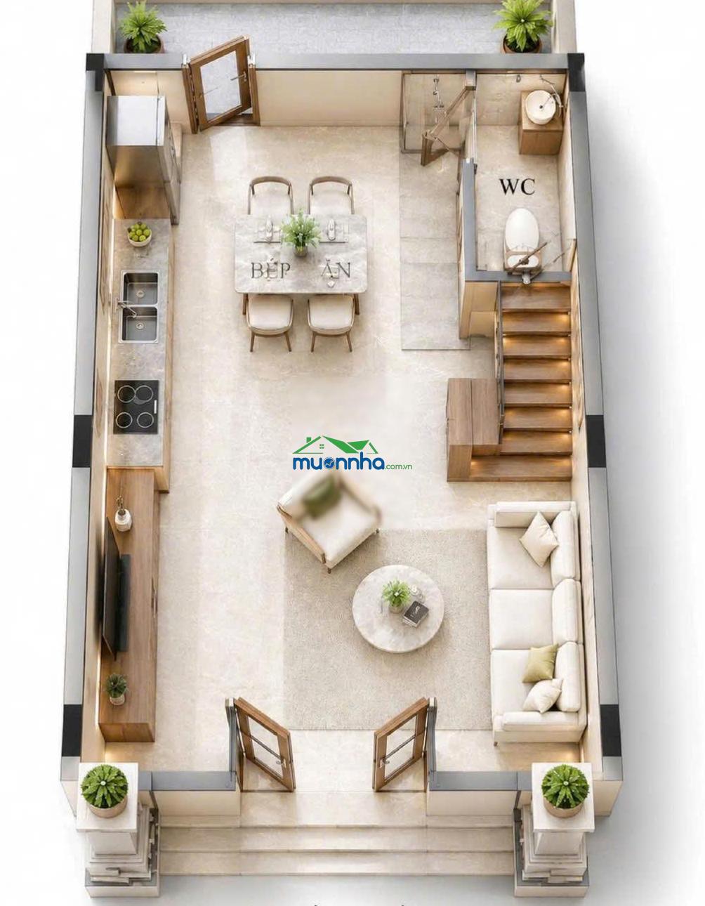 Rẻ nhất vinhomes sài gòn park căn liền kề 1 trệt 3 lầu giá chỉ 5ty 095tr không phát sinh thêm - 2