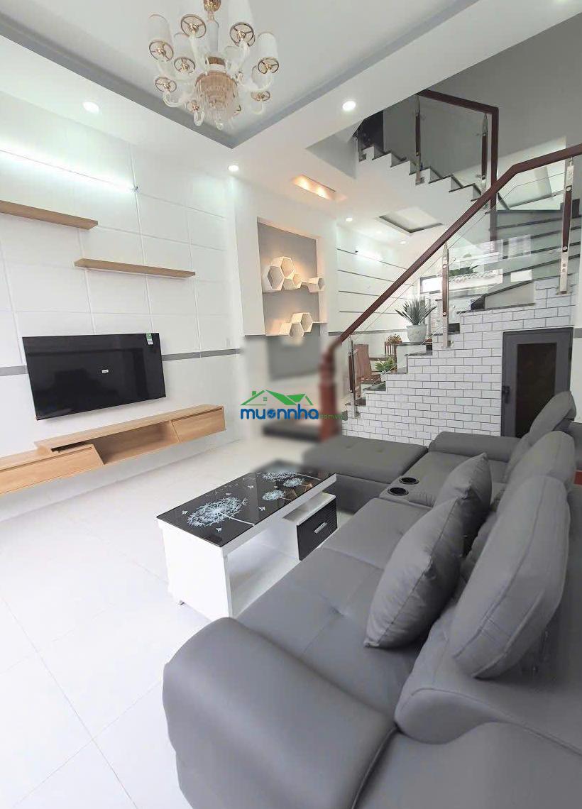 Hiếm - nhà 3 tầng linh xuân 57,3m², 4pn - hẻm rộng 5m, chỉ 6,5 tỷ còn tl, sổ hoàn công nhà kiên cố - 2