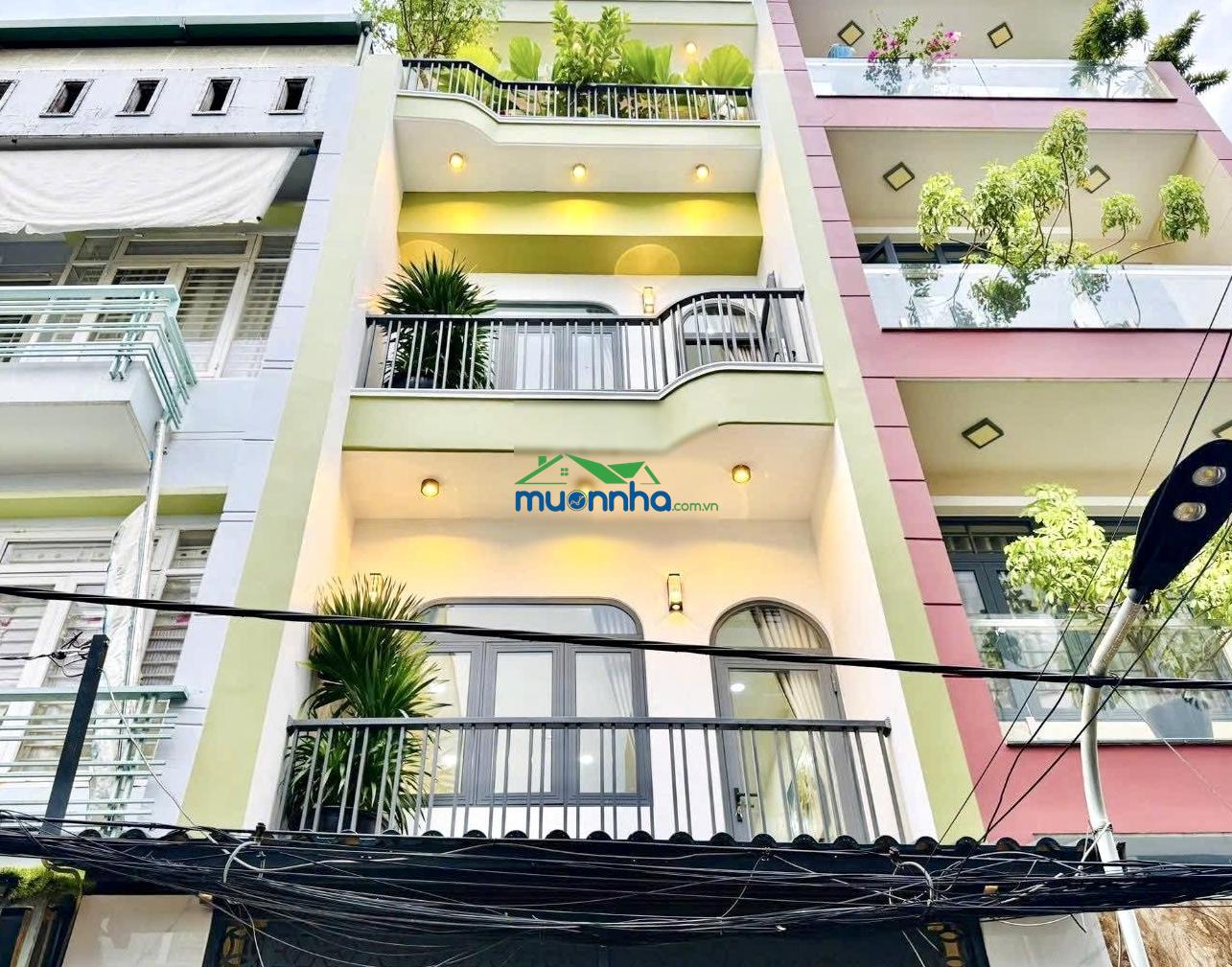 60,4m2 (cn đủ), bán nhà phạm văn bạch, 4 tầng, 5pn, hxh 6m, tân bình chỉ 8 tỷ xíu gần trường chinh