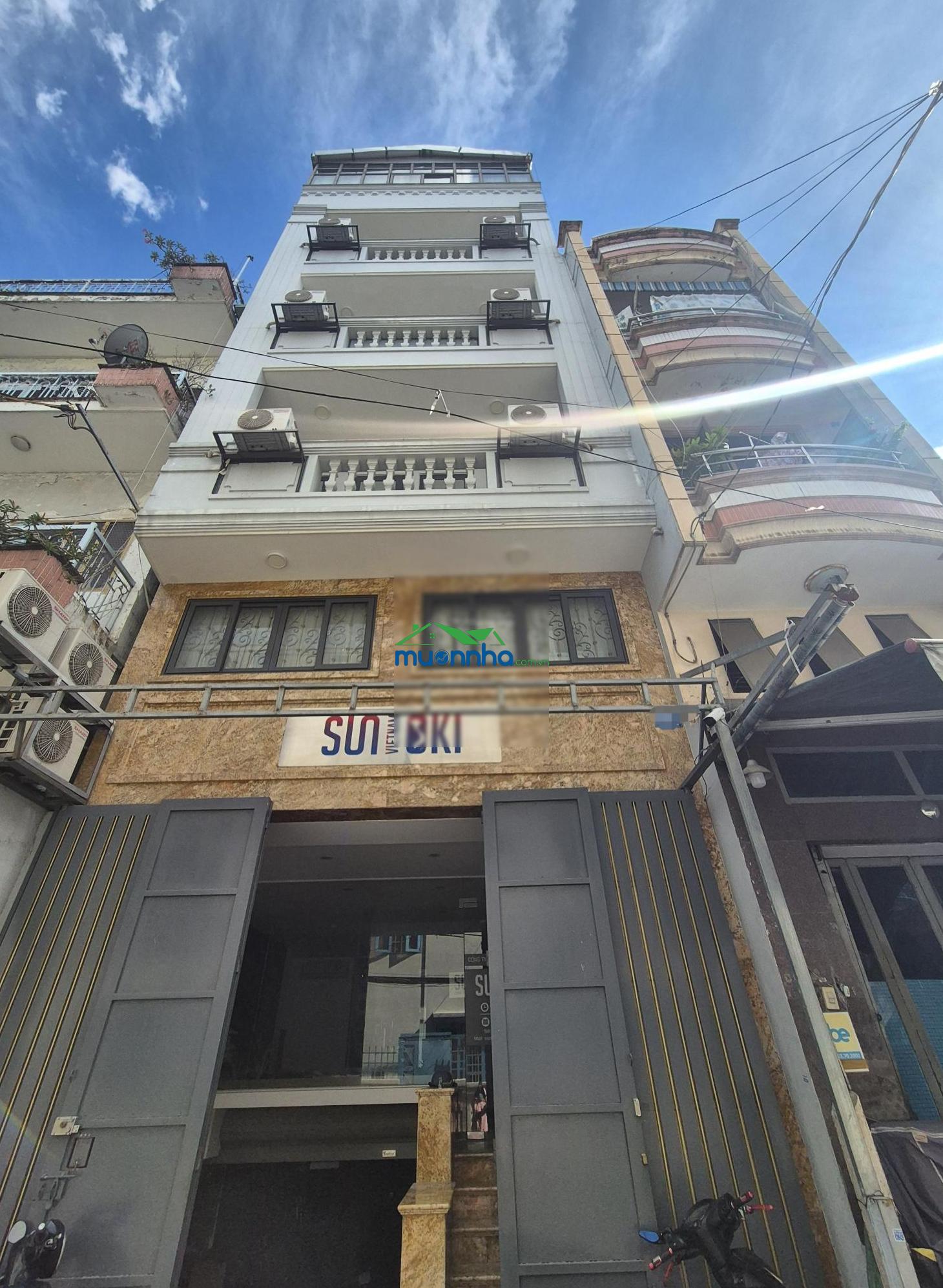 Nhà 5.8x12m võ thị sáu, q3 - hầm 6 tầng thuê 60 triệu/th - 0906 366 *** - 2