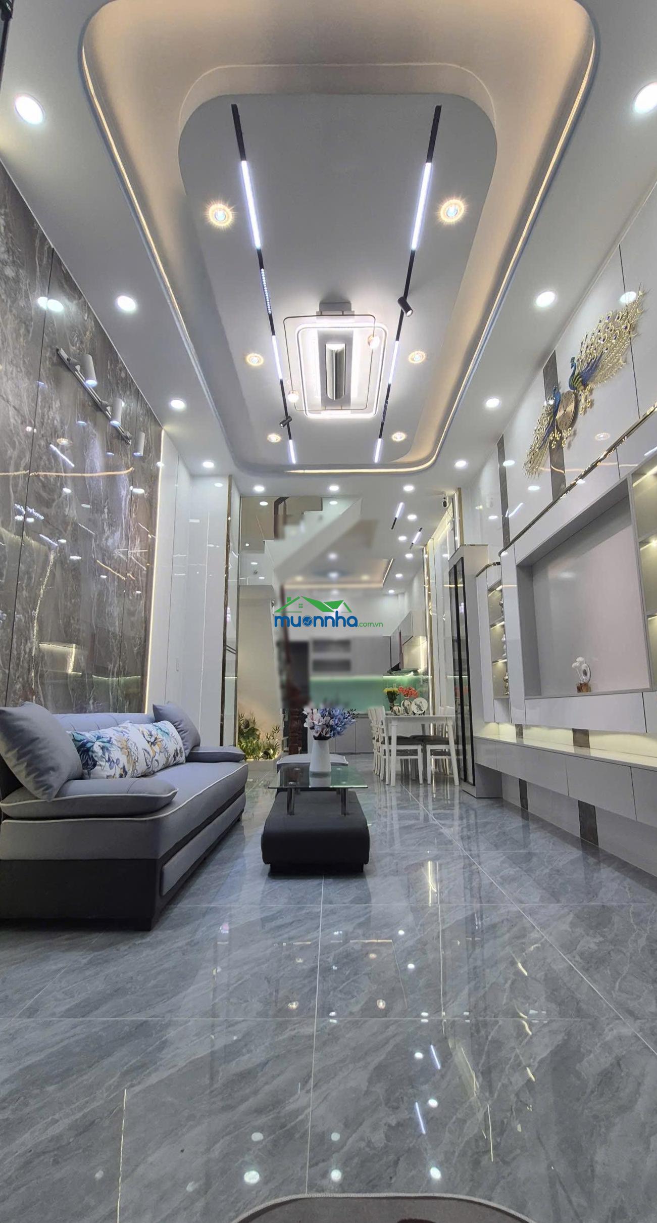 Hưng phú quận 8, nhà xây mới, tặng nội thất. hẻm ô tô 4m, gần 40m²/36m² 4 tầng - 2