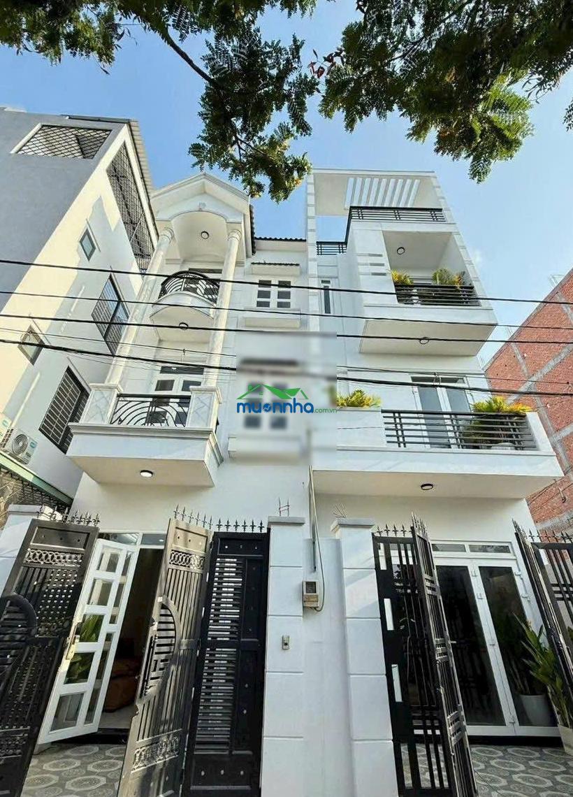 Hạ giá 1 tỷ đồng. bán gấp nhà 3 tầng 81m². hẻm 8m một trục đường lê thị riêng, phường thới an, q12 - 4