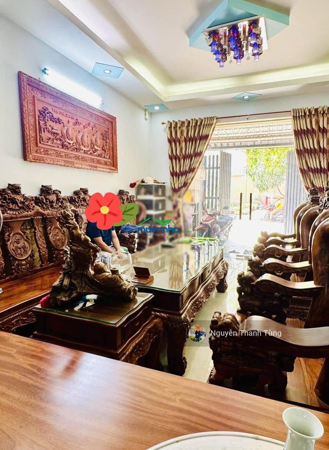 Nhà 4 tầng hẻm 10m thông đường phan văn hơn, quận 12, dt 88m2, ngang gần 5m, gần cầu tham lương. - 2