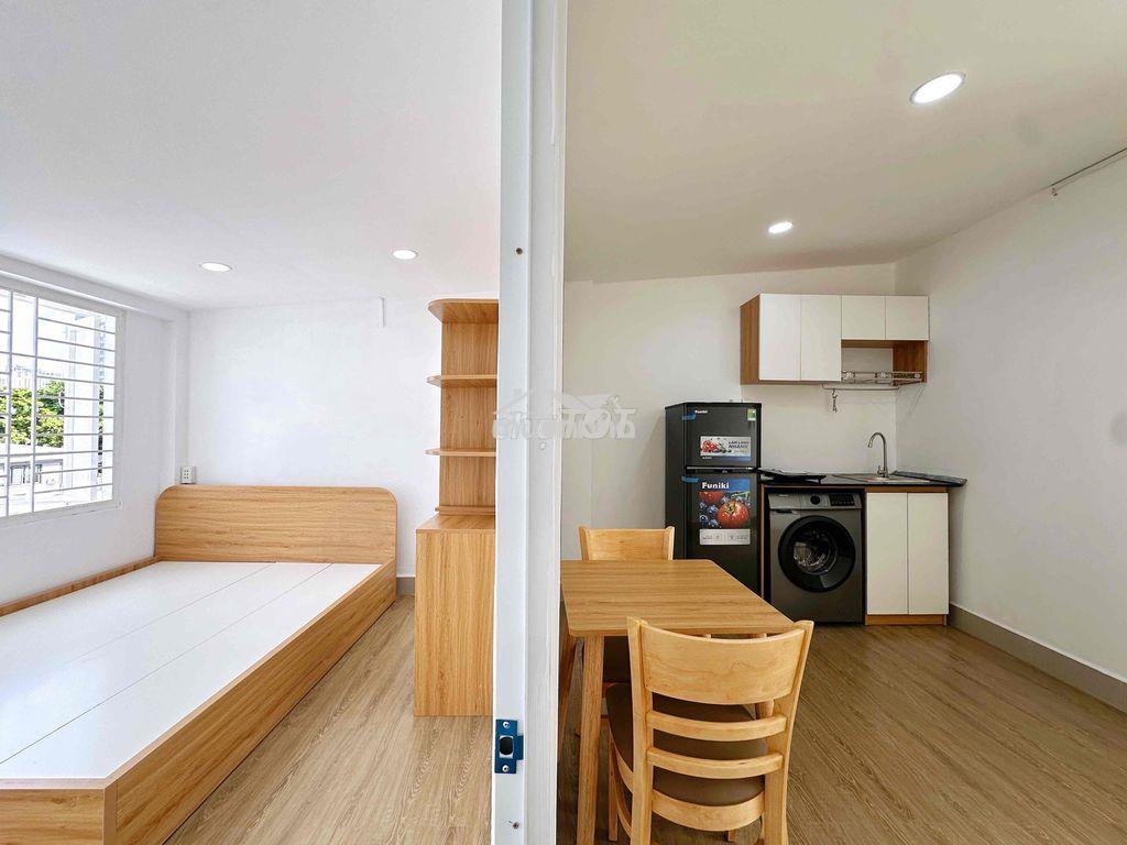 Căn hộ 1pn 1pk | ban công 50m2 | máy giặt riêng | cư xá bắc hải q10 - 2