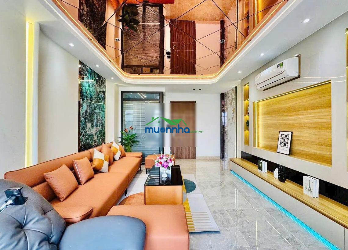Nhà quang trung, p.8, gv. trệt 2 lầu st, full nội thất, cách quang trung 20m, giá: 9,9 tỷ tl - 2