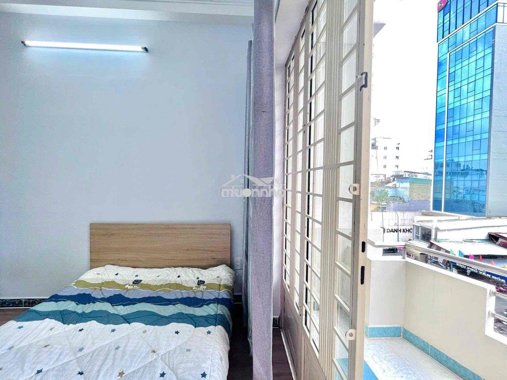 Phòng đầy đủ nội thất, ban công-cửa sổ, mặt tiền đường, ko chung chủ - 4