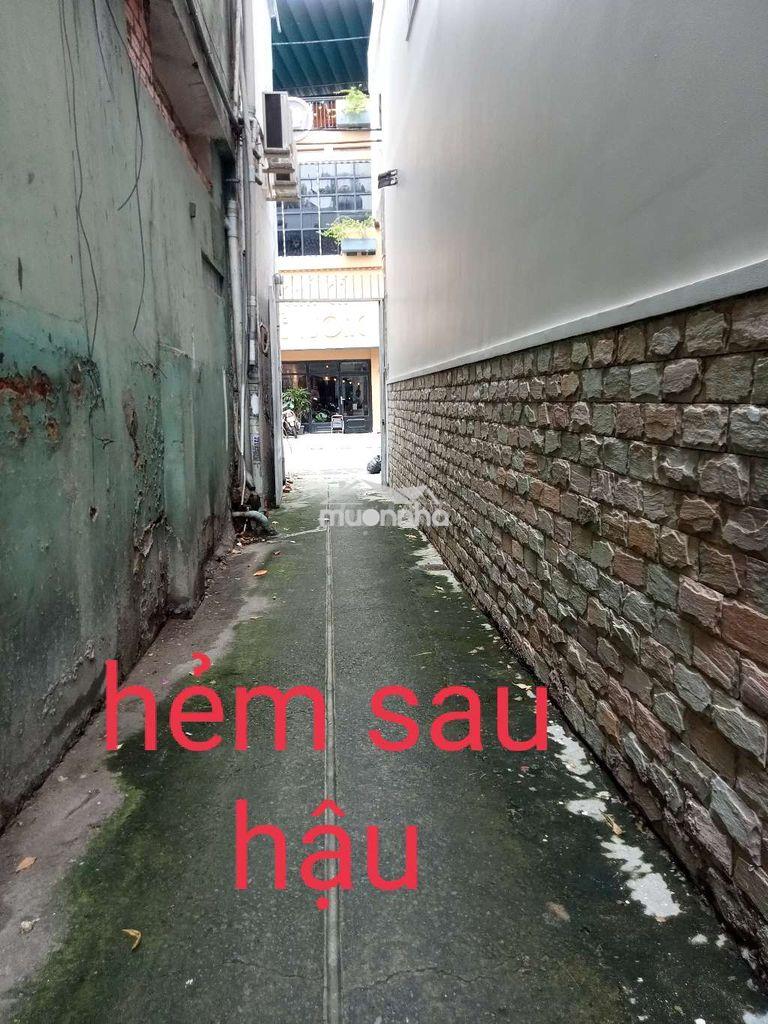 Bán nhà:11,5x22,hai mặt hẻm(rộng 5m),trần khắc chân,tân định,q1 - 4