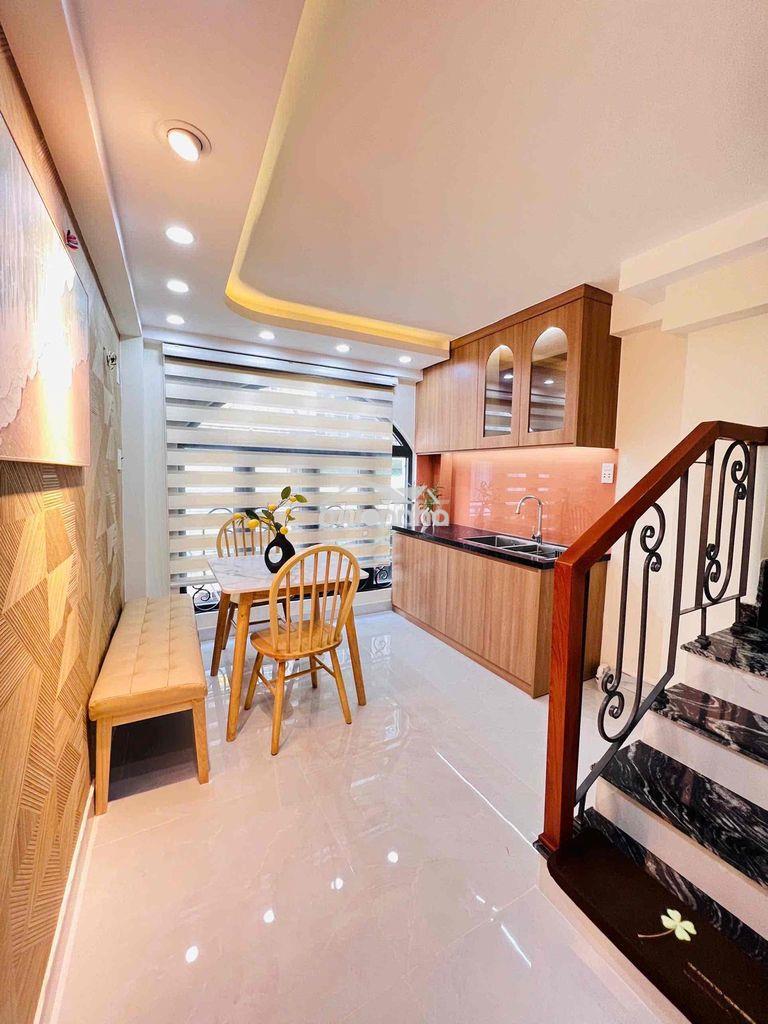 Nhà đẹp, mới, hẻm xe hơi thông 6m ng đình chiểu, 30m2, lửng+2l+st+3pn - 2