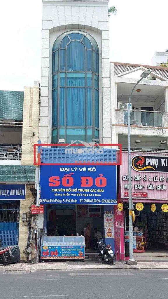 🏢 Cho thuê mặt bằng mặt tiền phan đình phùng – vị trí vàng giữa trung