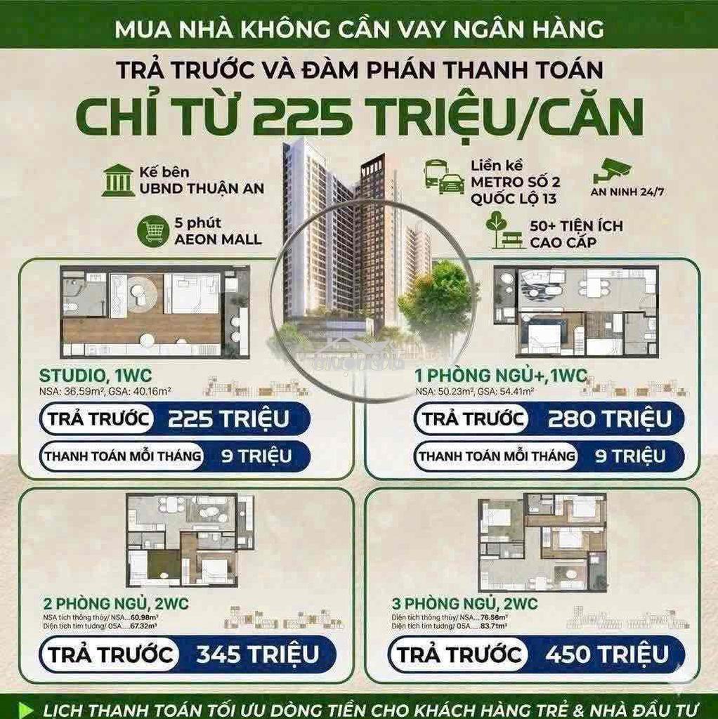 🏡🏡Sở hữu căn hộ chỉ từ 280tr-thanh toán 9tr/th - 3